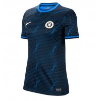 Koszulka piłkarska Chelsea Strój wyjazdowy dla kobiety 2023-24 tanio Krótki Rękaw